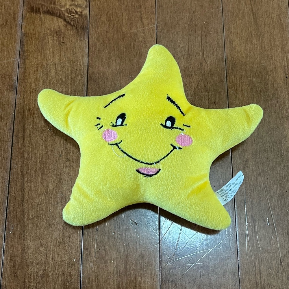 Guideposts for Kids Star Plush 7” Yellow Vintage Religious